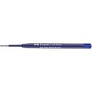 Faber-Castell Ersatz-Gelrollermine G2, Strichstärke 0,6 mm, Ø 1,0 mm, Schreibfarbe blau, dokumentenecht, mit Metallspitze, Kunststoff, 10 Stück