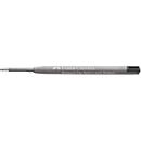 Faber-Castell Kugelschreibermine x-soft M, Strichstärke 0,5 mm, Schreibfarbe schwarz, dokumentenecht, mit Metallspitze, Kunststoff, 1 Stück
