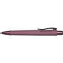 Faber-Castell retractable ballpoint pen Poly Ball XB, XB refill, bordeaux