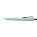 Faber-Castell retractable ballpoint pen Poly Ball XB, XB refill, caribic blue