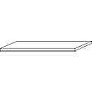 Fachboden für 800er Breite, B 725 x T 350 mm, Nussbaum-Dekor