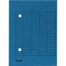 FALKEN documentenmap, A4, karton, blauw