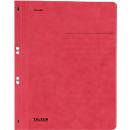Falken eyelet binder, DIN A4, whole lid, 1 piece, red