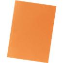 FALKEN File covers, DIN A4, cardboard, orange