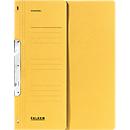 FALKEN hook-in file, DIN A4, half lid, 1 piece, yellow