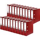 FALKEN Recycolor file, DIN A4, spine width 80 mm, 20 pieces, bordeaux
