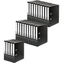 FALKEN Recycolor folder, DIN A4, spine width 50 mm, 25 pieces, black