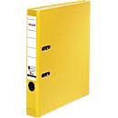 FALKEN Recycolor folder, DIN A4, spine width 50 mm, yellow