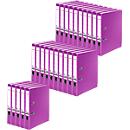 FALKEN Recycolor vijl, DIN A4, rugdikte 50 mm, 25 stuks, paars