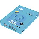 Farbiges Kopierpapier Mondi IQ Color Intensivfarbe, DIN A4, 120 g/m², wasserblau, 1 Paket = 250 Blatt