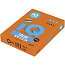 Farbiges Kopierpapier Mondi IQ Color Intensivfarbe, DIN A4, 160 g/m², orange, 1 Paket = 250 Blatt