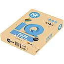 Farbiges Kopierpapier Mondi IQ Color Pastellfarbe, DIN A3, 80 g/m², gold, 1 Paket = 500 Blatt