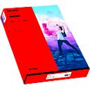 Farbiges Kopierpapier tecno colors, DIN A3, 80 g/m², intensivrot, 1 Paket = 500 Blatt