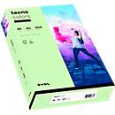 Farbiges Kopierpapier tecno colors, DIN A4, 80 g/m², hellgrün, 500 Blatt