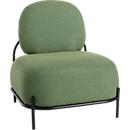 Fauteuil ADMIRAAL, look rétro, l. 665 x P 710 x H 770 mm, vert
