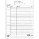 Favorit weekly reports, 50 x 2 sheets, A4