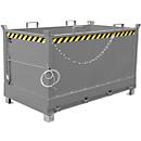FB 1500 hatch container, grey