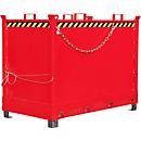 FB 2000 Flap Container, red