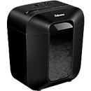 Fellowes Aktenvernichter Powershred® LX25, Partikelschnitt 4 x 37 mm, P-4, 11,5 l, 6 Blatt Schnittleistung, schwarz