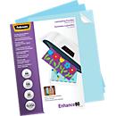 FELLOWES lamineerfolie, zelfklevend, A4, 80 micron, pak van 100 stuks