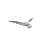 Fellowes LX820™ stapler, solid strip, up to 20 sheets, 24/6 or 26/6 staples, Microban® antibacterial technology, white