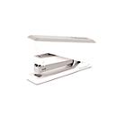 Fellowes LX850™ nietmachine, stevige strips, tot 25 vel, 24/6 of 26/6 nietjes, Microban® antibacteriële technologie, wit