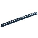 Fellowes plastic binding combs, Format 10 mm, 25 pieces, for plastic binding machines, blue, 25 pieces