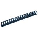 Fellowes plastic inbindruggen, formaat 14 mm, 100 stuks, voor inbindmachines plastic inbindrug blauw, 100 stuks