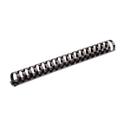 Fellowes plastic inbindruggen, formaat 14 mm, 100 stuks, voor inbindmachines plastic inbindrug zwart, 100