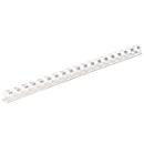 Fellowes Plastik-Binderücken, Format 12 mm, 100 Stück, f. Plastikbindemaschinen, weiß