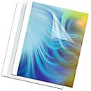 Fellowes thermo-inbindmappen, dikte 1,5 tot 6 mm, inbindcapaciteit 15 vellen, 100 stuks, wit, 1,5 mm, 100 stuks