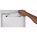 Fente d'insertion pour le courrier, l. 400 mm, métal
