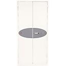 Feuerschutzschrank FS 1513, B 930 x T 520 x H 1950 mm, Schlüsselschloss