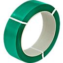 Feuillard de cerclage polyester PET, vert