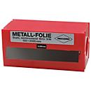 Feuille métallique, épaisseur 0,250 mm, acier inoxydable 1.4301, longueur 2 500 mm, largeur 150 mm