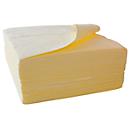 Feuilles absorbantes FIRST light, pour produits chimiques, épaisseur simple, volume d’absorption 139 litres, 400 x 500 mm, 200 pièces