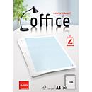 Feuilles perforées pour classeurs à anneaux A4 Office Elco, quadrillé avec interlignes de 5 mm
