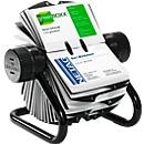 Fichier rotatif pour cartes de visites VISIFIX DURABLE, pour 400 cartes, noir