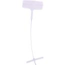 Fil de couture METO®, pour l'application d'étiquettes à suspendre sur des textiles fins, plastique, couleur naturelle, longueur 25 mm, 10000 pièces