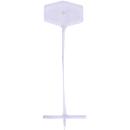 Fil de couture METO®, pour l'application d'étiquettes à suspendre sur des textiles fins, plastique, couleur naturelle, longueur 40 mm, 10000 pièces