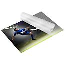 Films à plastifier GBC®, pour plastifieuses à chaud, A4 portrait &amp; paysage, inscriptibles, 80 µ, L 303 x l 216 mm, transparent mat, polyester 100 pièces