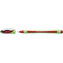 Fineliner Schneider Xpress, épaisseur de trait 0,8 mm, indélébile, forme ergonomique, plastique &amp; acier inoxydable, couleur d'encre rouge, 10 pièces