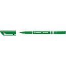 Fineliner Sensor Stabilo, épaisseur de trait 0,3 mm, vert, 10 p.