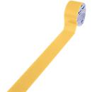 Floor marking tape, width 75 mm, yellow
