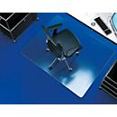 Floor protection mat DURA GRIP META, for carpet floors, anchor studs, structured, transparent, L 1200 x W 1100 mm