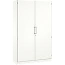 Flügeltürenschrank ASISTO C 3000, 5 Ordnerhöhen, B 1200 mm, weiss/weiss