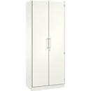 Flügeltürenschrank ASISTO C 3000, 5 Ordnerhöhen, B 800 mm, weiss/weiss