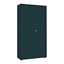 Flügeltürenschrank, B 1000 mm, 6OH, graphit