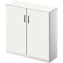 Flügeltürenschrank TETRIS SOLID, 3 OH, B 1200 mm, abschließbar, mit Abdeckplatte