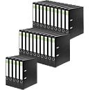 Folder green bar, DIN A4, spine width 50 mm, PP, 25 pcs.